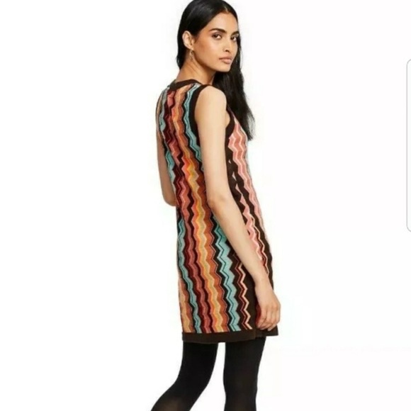 NWT MISSONI Target Zig Zag Dress Large - Picture 4 of 5